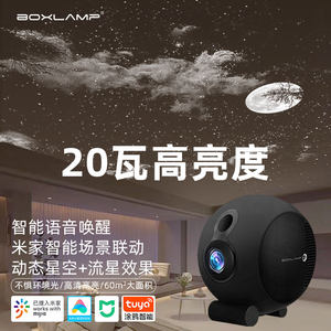 BOXLAMP星空顶投影仪流星智能声控客厅卧室睡眠满天星星ins氛围灯