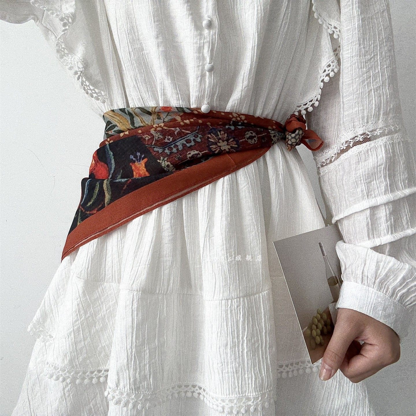 高级感丝巾腰封束腰三角巾腰带女度假波西米亚民族风装饰连衣裙子,服饰配件/皮带/帽子/围巾,腰带/皮带/腰链,淘宝优惠券,粉丝福利购,淘宝优惠卷