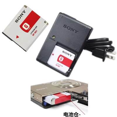 适用于索尼DSC-HX5C HX7 HX9 HX10 HX30 H55 数码相机电池+充电器
