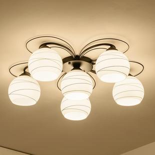 led客厅灯吸顶灯组合餐厅简约现代家用卧室灯大气吊灯具 2025新款