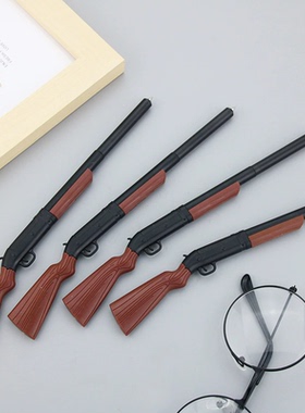 新款仿真机枪造型中性笔武器笔创意办公学习文具小学生礼物玩具笔