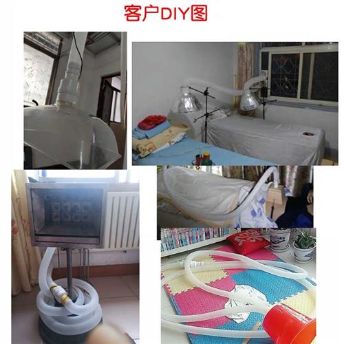 艾灸排烟机家用小型排风扇艾烟排烟仪管道室内吸烟机器艾灸抽风机