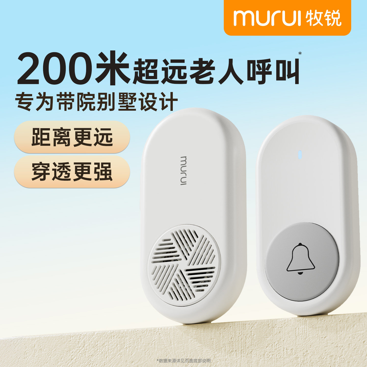 老人呼叫器无线家用独居老年人楼上楼下远距离远程一键紧急报警器