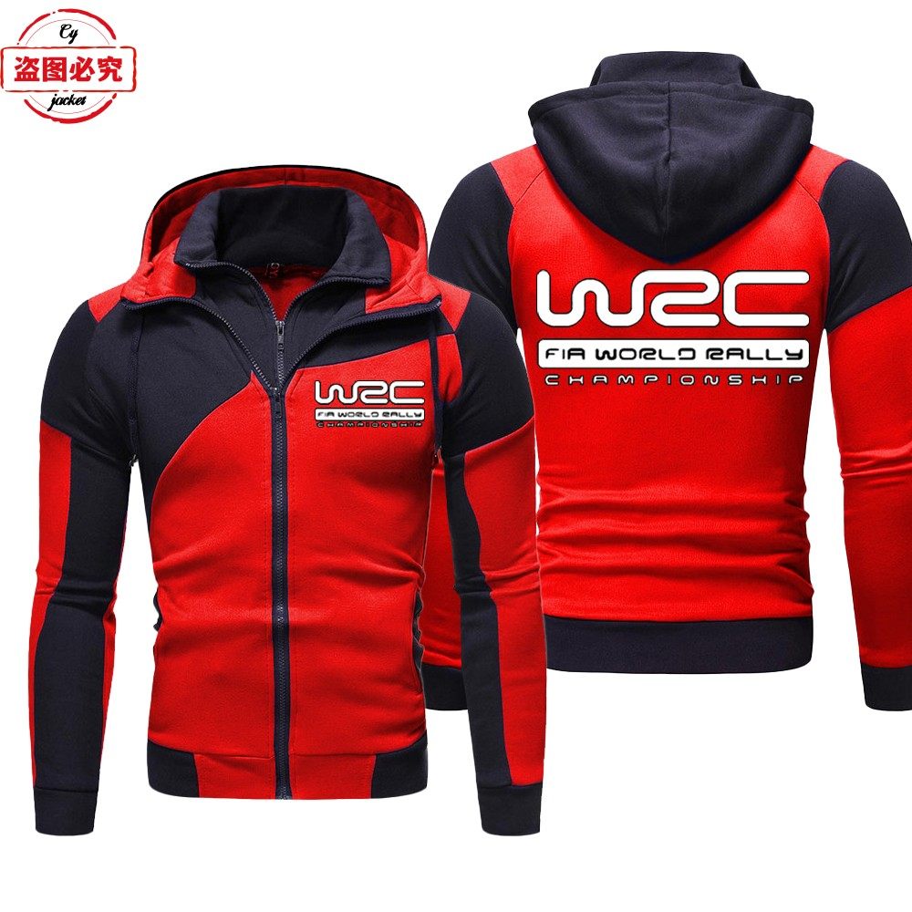 世锦赛WRC汽车拉力赛标志外套赛车服长袖男上衣连帽卫衣休闲外套