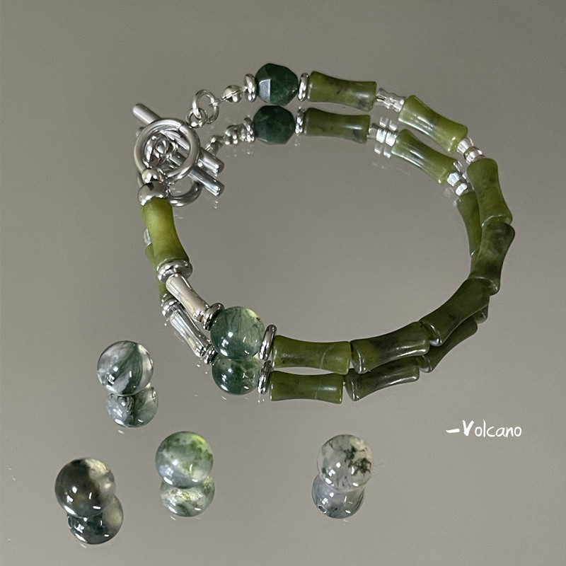 原创设计女中古风国风竹节手串