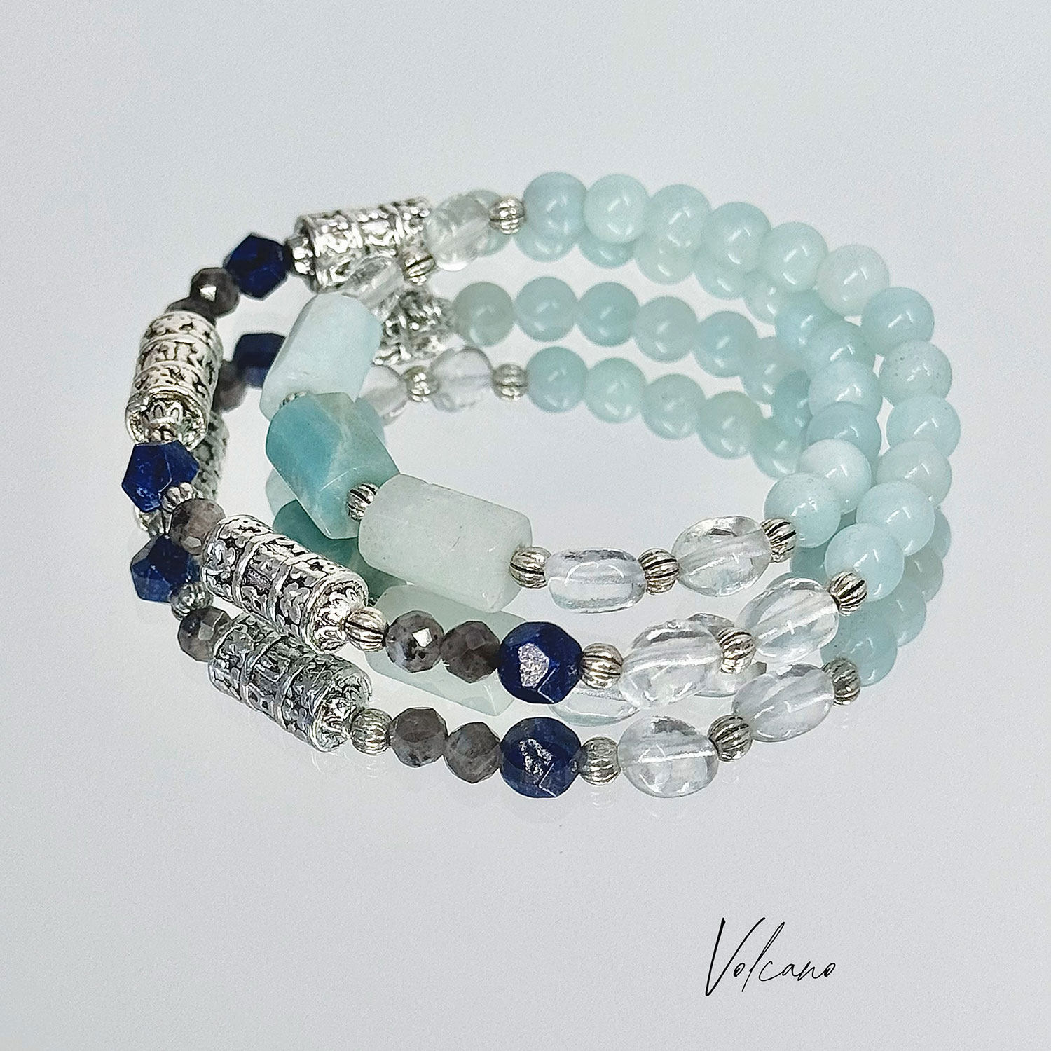 小众风新中式叠戴双层手链女