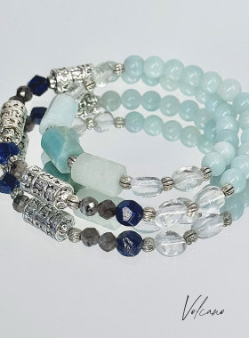 小众风新中式叠戴双层手链女