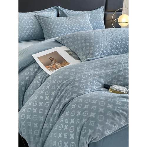 2025新款澳洲牛奶绒四件套