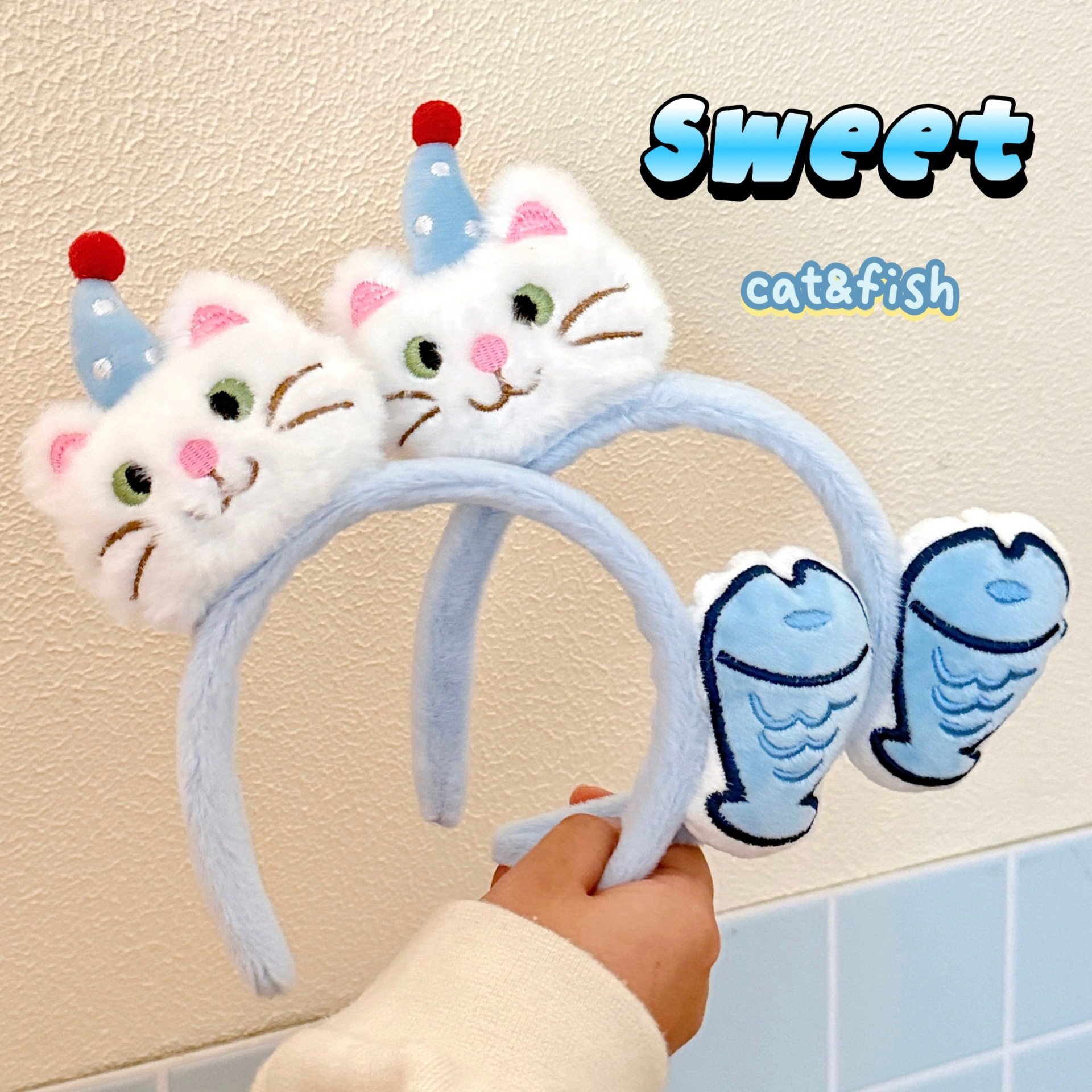 小礼物搞怪卡通萌趣猫咪小鱼发箍少女洗脸发卡头饰毛绒企鹅拍照道,饰品/流行首饰/时尚饰品新,发饰,淘宝优惠券,粉丝福利购,淘宝优惠卷