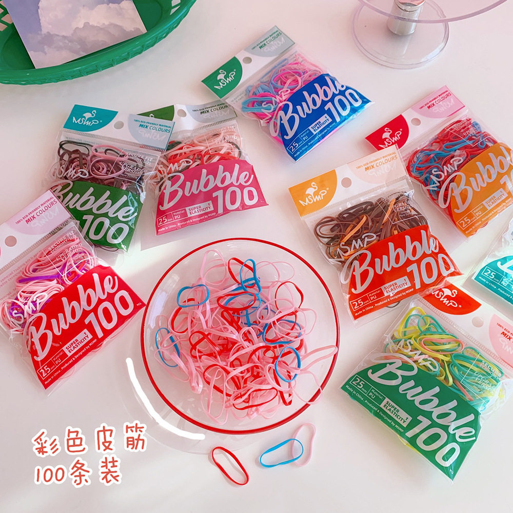 夜市爆款韩版网红款一次性彩色新款小皮筋头绳发绳高弹力发圈少女,饰品/流行首饰/时尚饰品新,发饰,淘宝优惠券,粉丝福利购,淘宝优惠卷