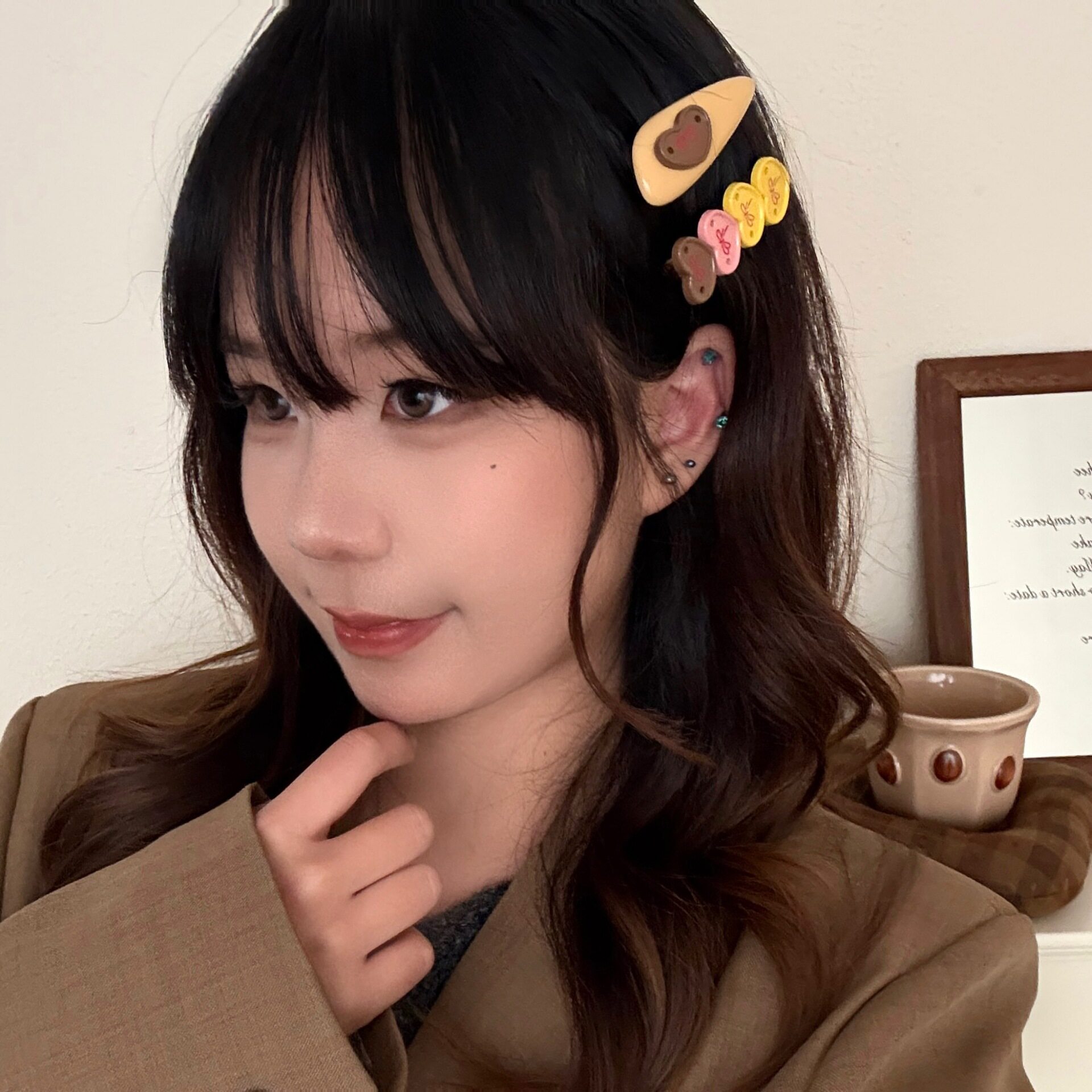 少女心可爱刘海夹边夹气质碎发夹