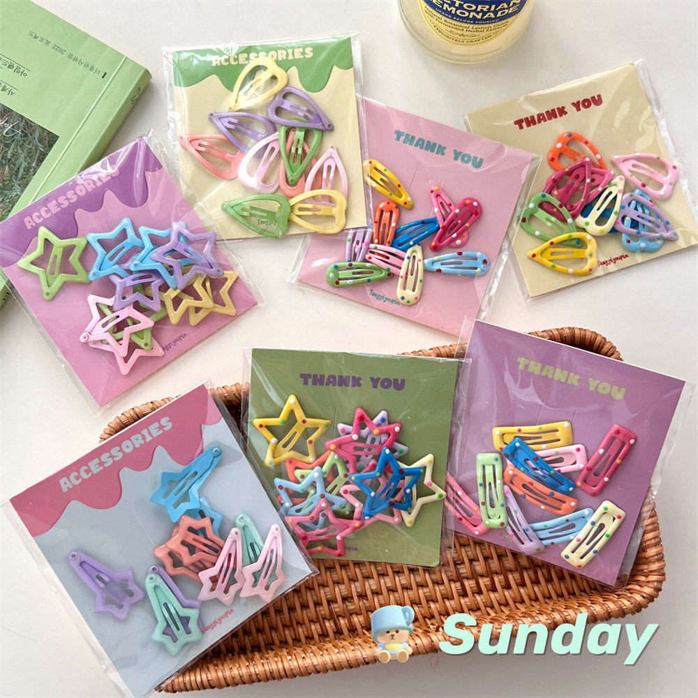 义乌小商品新品多巴胺粉可爱少女彩色星星发夹新款甜美发卡bb夹边,饰品/流行首饰/时尚饰品新,发饰,淘宝优惠券,粉丝福利购,淘宝优惠卷