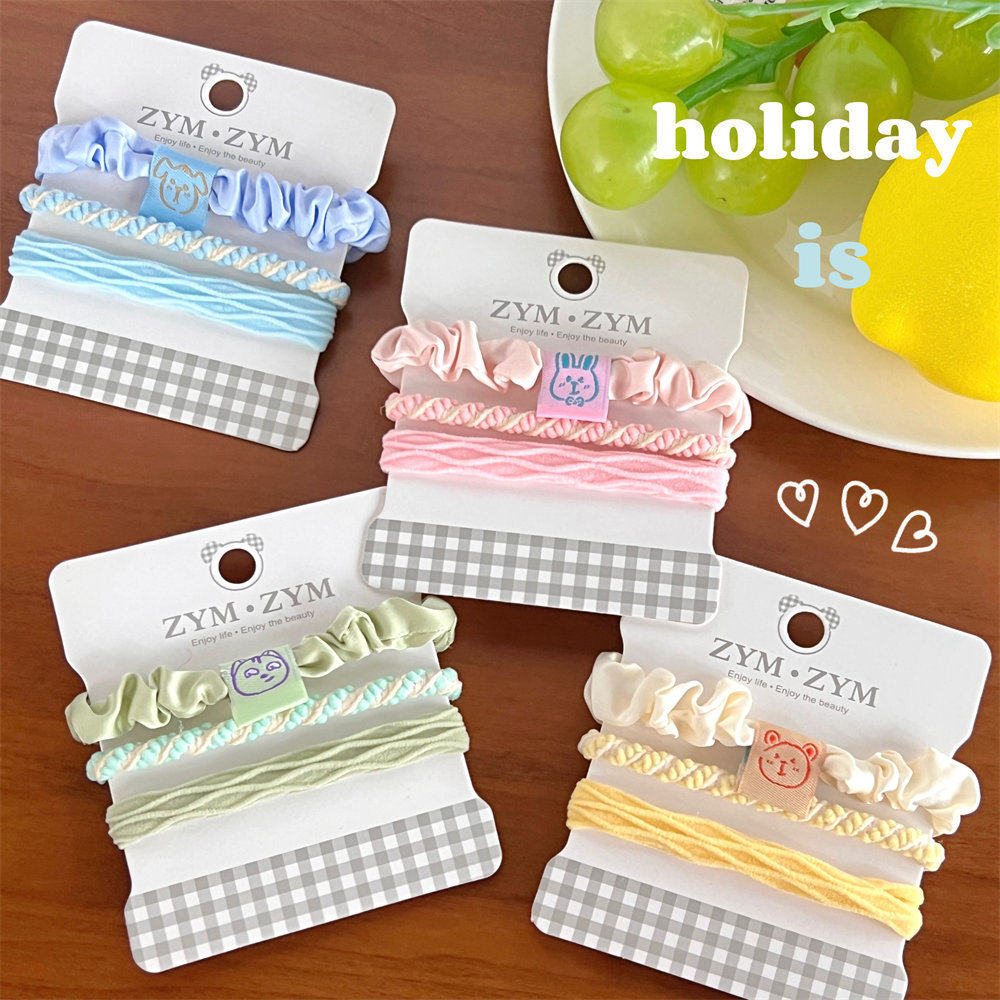 小商品夏日甜心马卡龙发圈套装可爱少女发绳简约时尚头饰不伤发小,饰品/流行首饰/时尚饰品新,发饰,淘宝优惠券,粉丝福利购,淘宝优惠卷