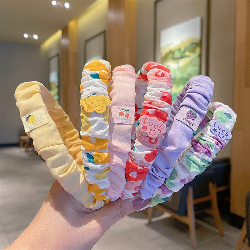 爱女童女生压发不伤发头饰图片