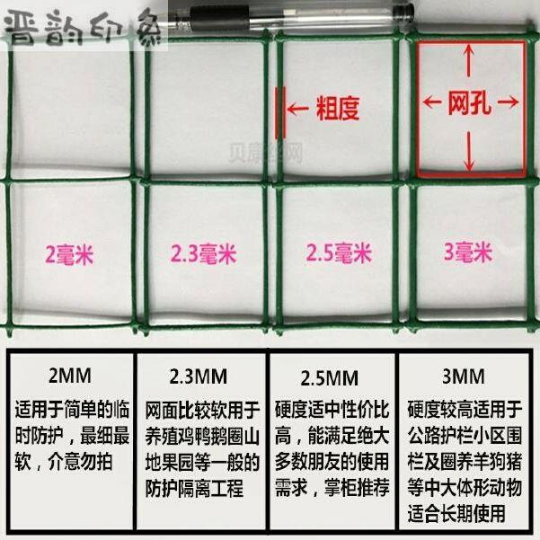 栏网格网绿色硬装玉米丝铁网防锈围铁葡萄架鸡O圈拦鸡网子养殖网