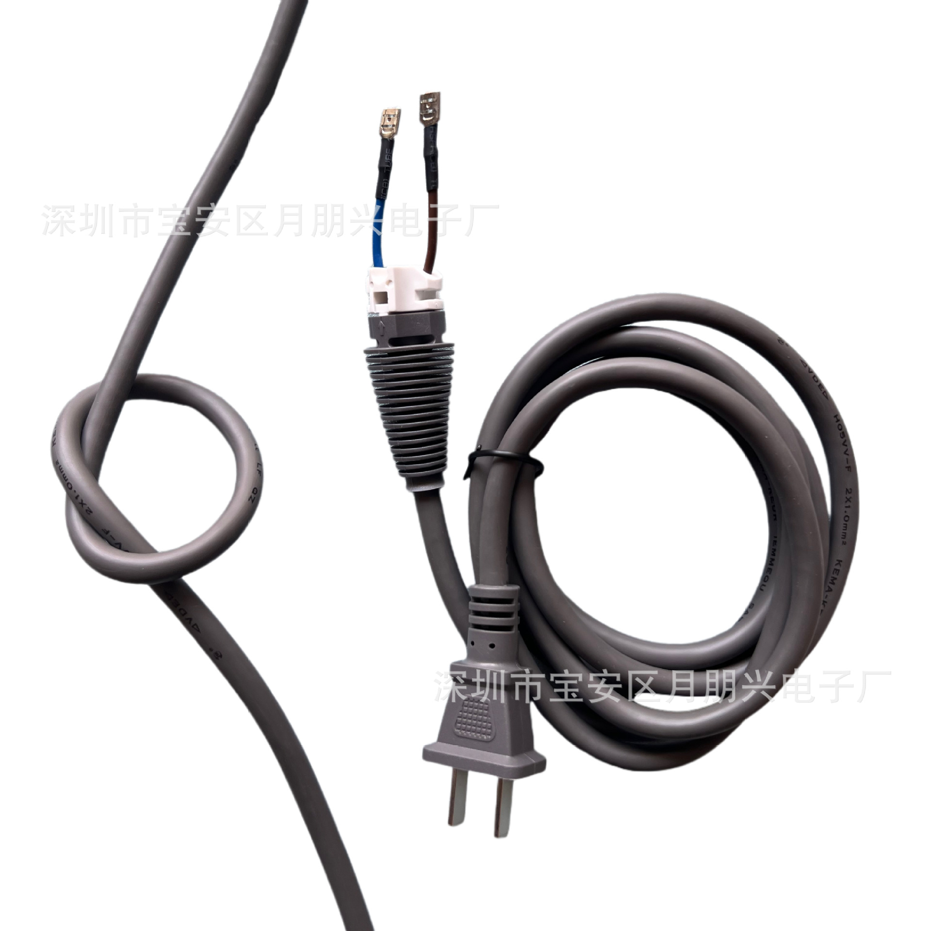 适用戴森吹风机电源线3.3米加长线加棉线国标维修欧规英规电源线