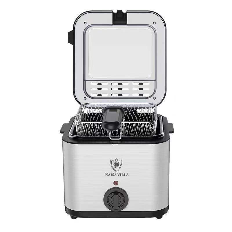 跨境电油炸锅家用电炸锅英规欧规美规电炸炉薯条炸机油炸机器