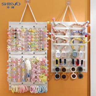 儿童发饰收纳壁挂女童女孩发箍发夹发卡头绳宝宝饰品展示架挂袋