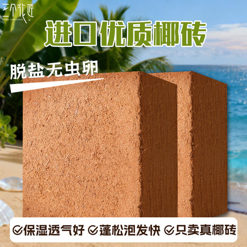 椰砖营养土通用型椰土壤粗椰壳