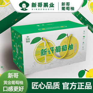 新哥衢州鸡尾柚葡萄柚新鲜采摘精选礼盒装  不是福建葡萄柚