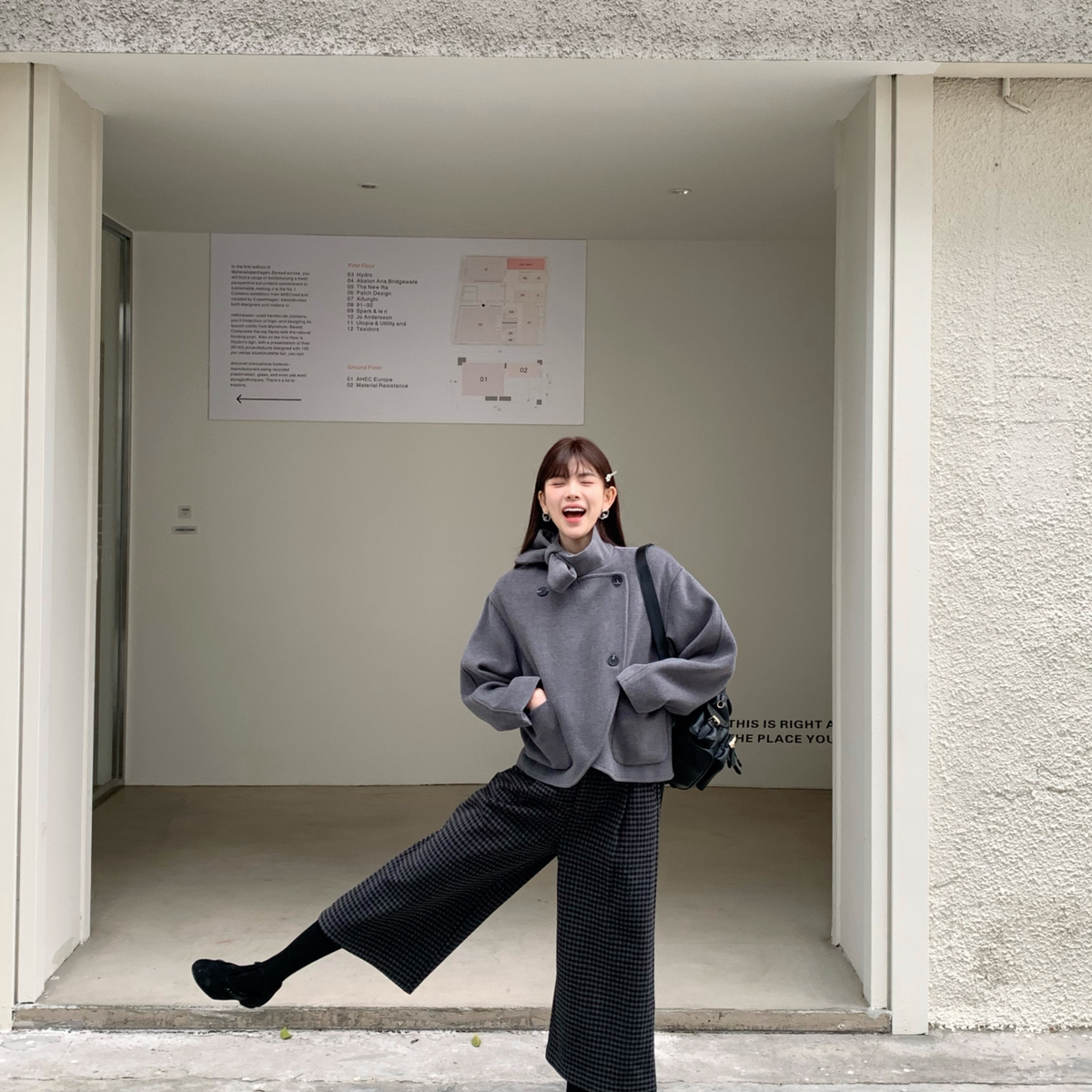 FEIMAO（YIMAO）-新款韩版甜美风通勤短外套9311