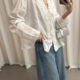 无配饰 STYLE 衬衣衬衫 气质干净利落提花设计系带长袖 89001 风格