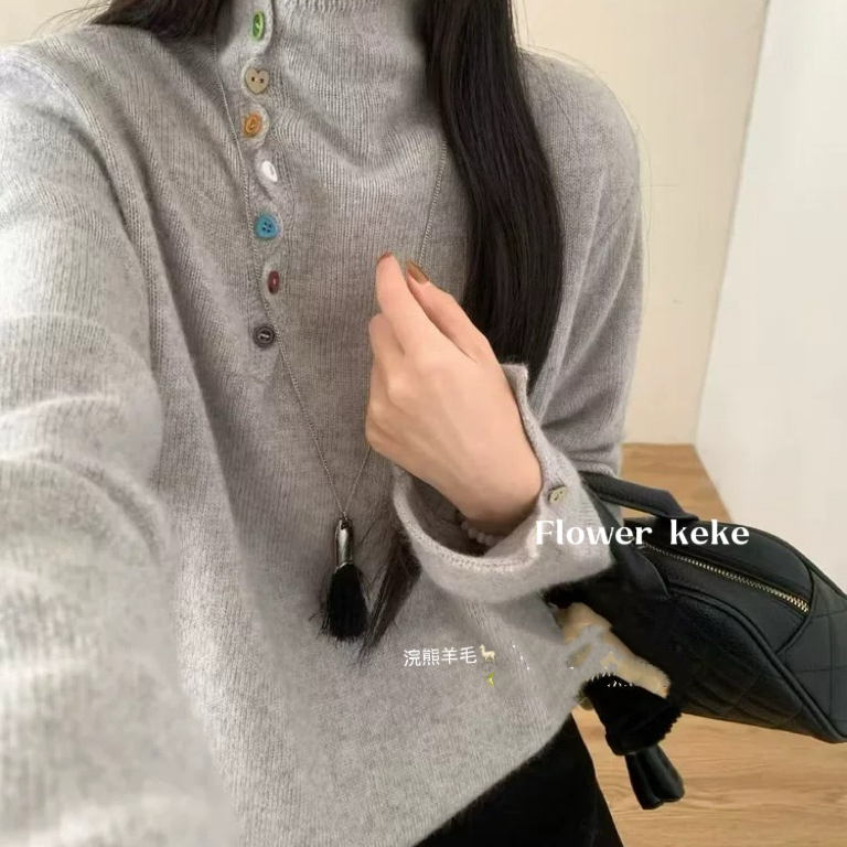 lower keke-衫保暖毛衣（含29.3绵羊毛）(浣熊绵羊毛)PJxyy55868