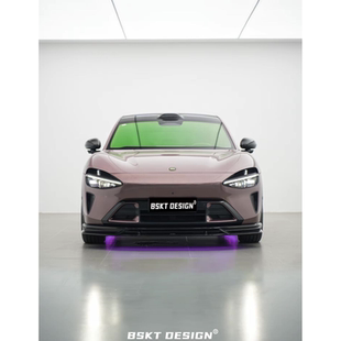 小米YU7 改装 BSKT 包围套件前铲前唇侧裙后扰流板后唇外观配件