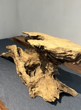 莫山堂侘寂风禅意风化木摆件