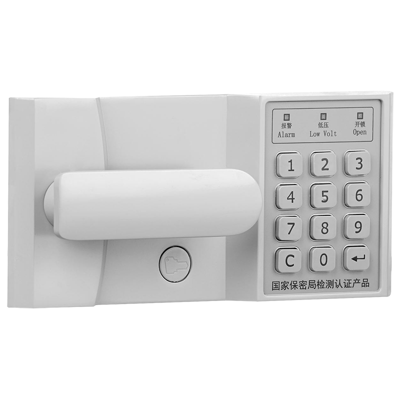 文件柜密码锁档案柜铁皮柜钢制办公柜智能锁压把手密码柜电子锁