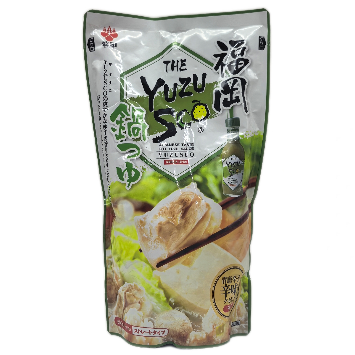 日本原装进口盛田柚子风味火锅底料液体调味料2～3人餐600g临期价