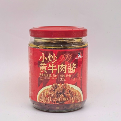 辣妹子小炒黄牛肉酱218g慢火炒制湖南老字号拌饭酱拌面夹馍宿舍酱