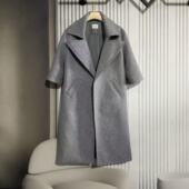 明亮叔出品自主第三季 3rd秀款 大衣正确对位宽松高街毛呢外套男