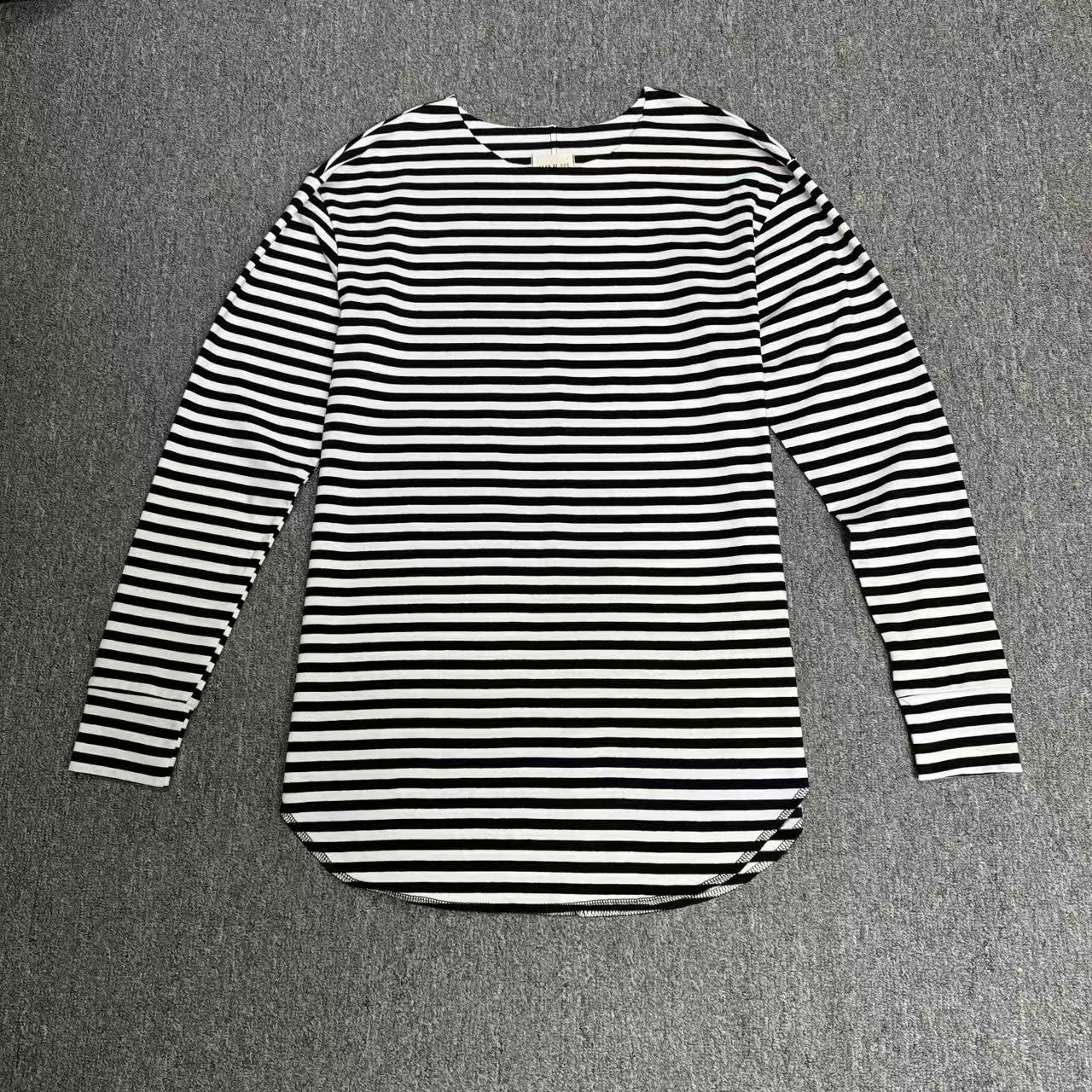 条纹背心正确对位条纹打底