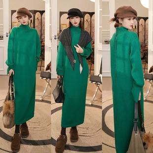 纯色针织简约百搭打底连身裙LSQ3021 12月6日13点开卖