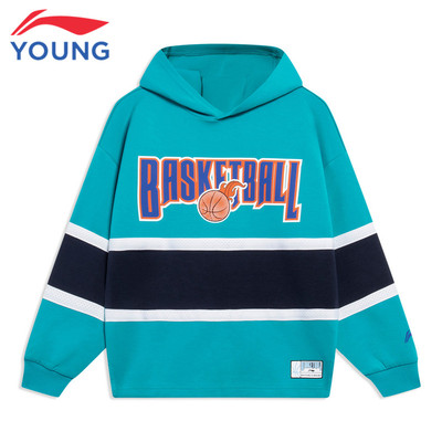 李宁儿童装卫衣男童春秋季新款