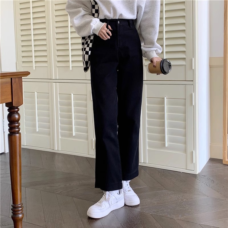 小个子微胖显瘦穿搭梨形高腰裤子