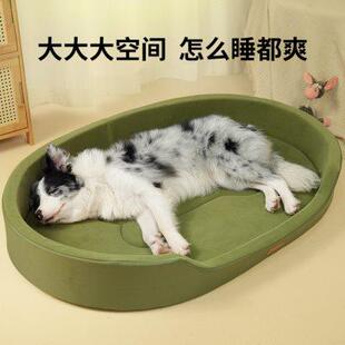 通用狗窝宠物夏季 大型犬四季 可拆洗泰迪比熊狗床小型犬超级大猫窝
