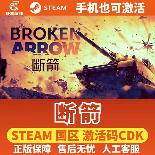Steam 断箭 Broken Arrow正版国区激活码CDKey联机游戏PC游戏入库