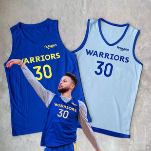 勇士库里球衣汤普森巴特勒美式速干篮球热身训练背心投篮服可定制
