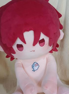 原创free男子游泳部周边松冈凛属性40CM坐姿棉花娃娃高颜值同人