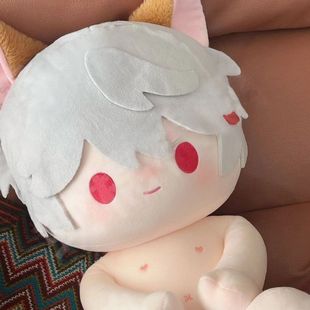 王者荣耀周边同人百里守约属性40CM棉花娃娃原创游戏毛绒玩偶公仔