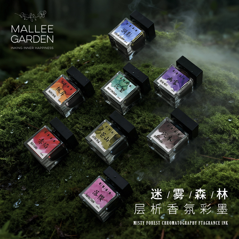 彩墨2026新款迷雾森林钢笔墨水