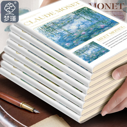 梦瑾胶套加厚笔记本子2024年新款