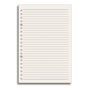 活页纸B5可拆卸活页本替芯26孔笔记本A5横线网格20孔A4小方格内页学生考研外壳格子可替换内芯可拆高中生专用