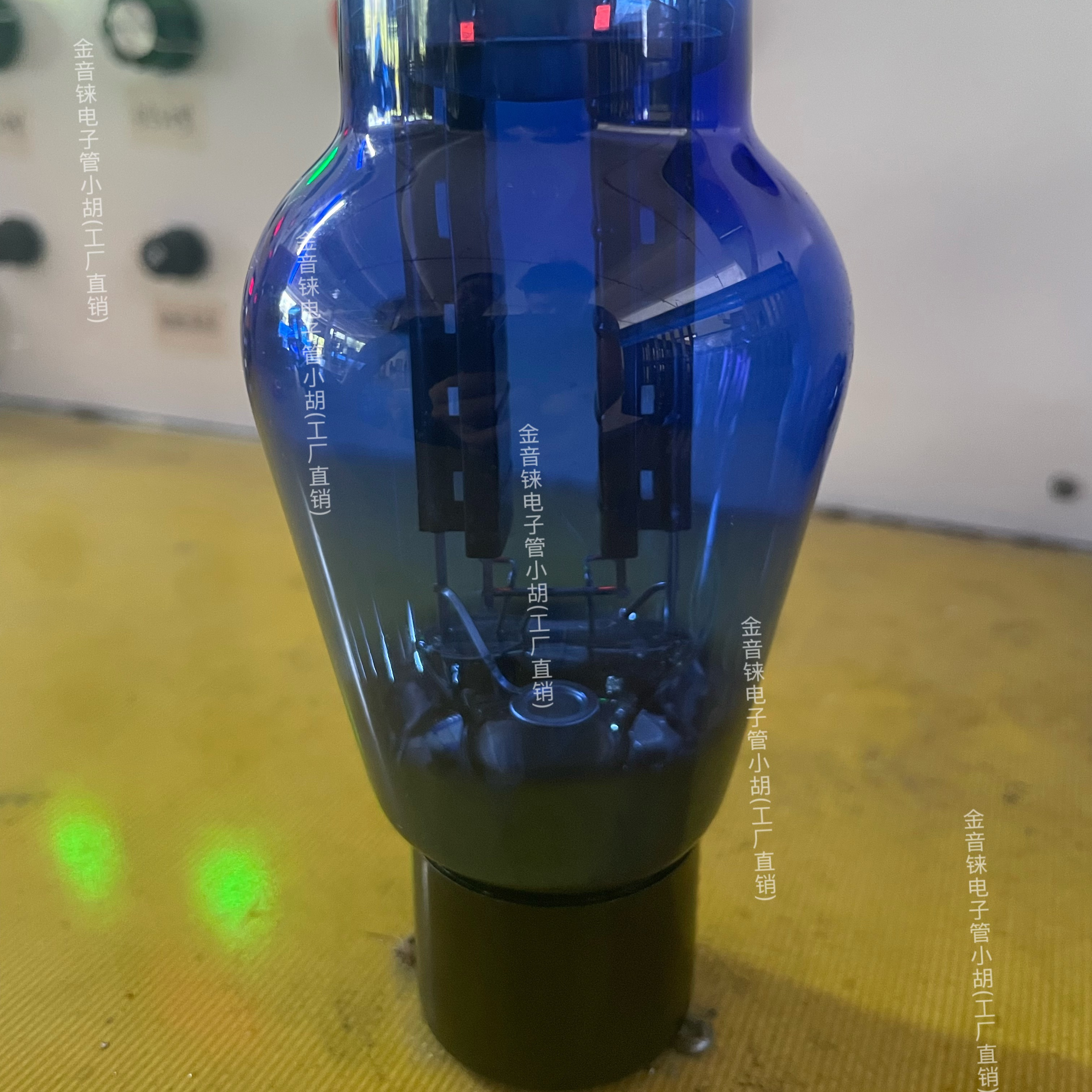 金音铼蓝色水晶HJ274B电子管整流管纳米碳阳极大电流耐高压代5U4