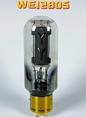 金音铼迈巴赫WE12805电子管开孔阳极特大玻壳大功率精美高贵大气