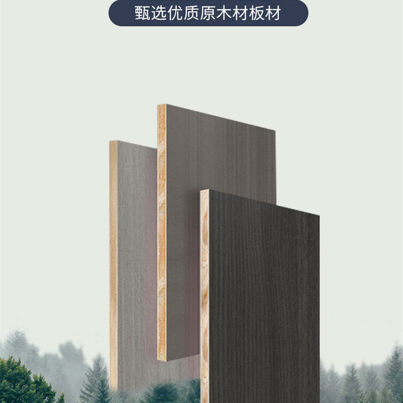 政祥儿童房间衣柜全屋定制家具整体柜子E0级免漆生态板卧室橱柜图片