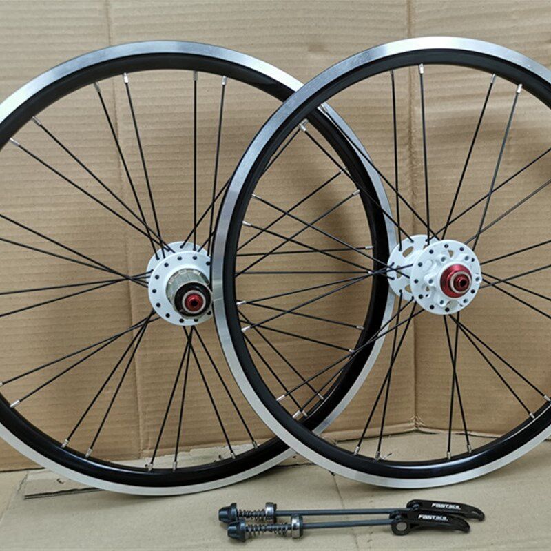 法斯特四培林花鼓碟刹轮组v20寸406碟刹轮组8/9/10速