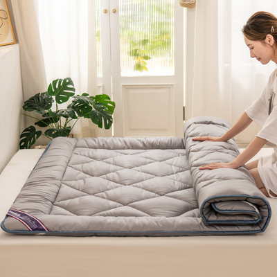 加厚全棉柔软型棉花床垫家用1.5m防滑榻榻米床褥酒店床垫宿舍垫被